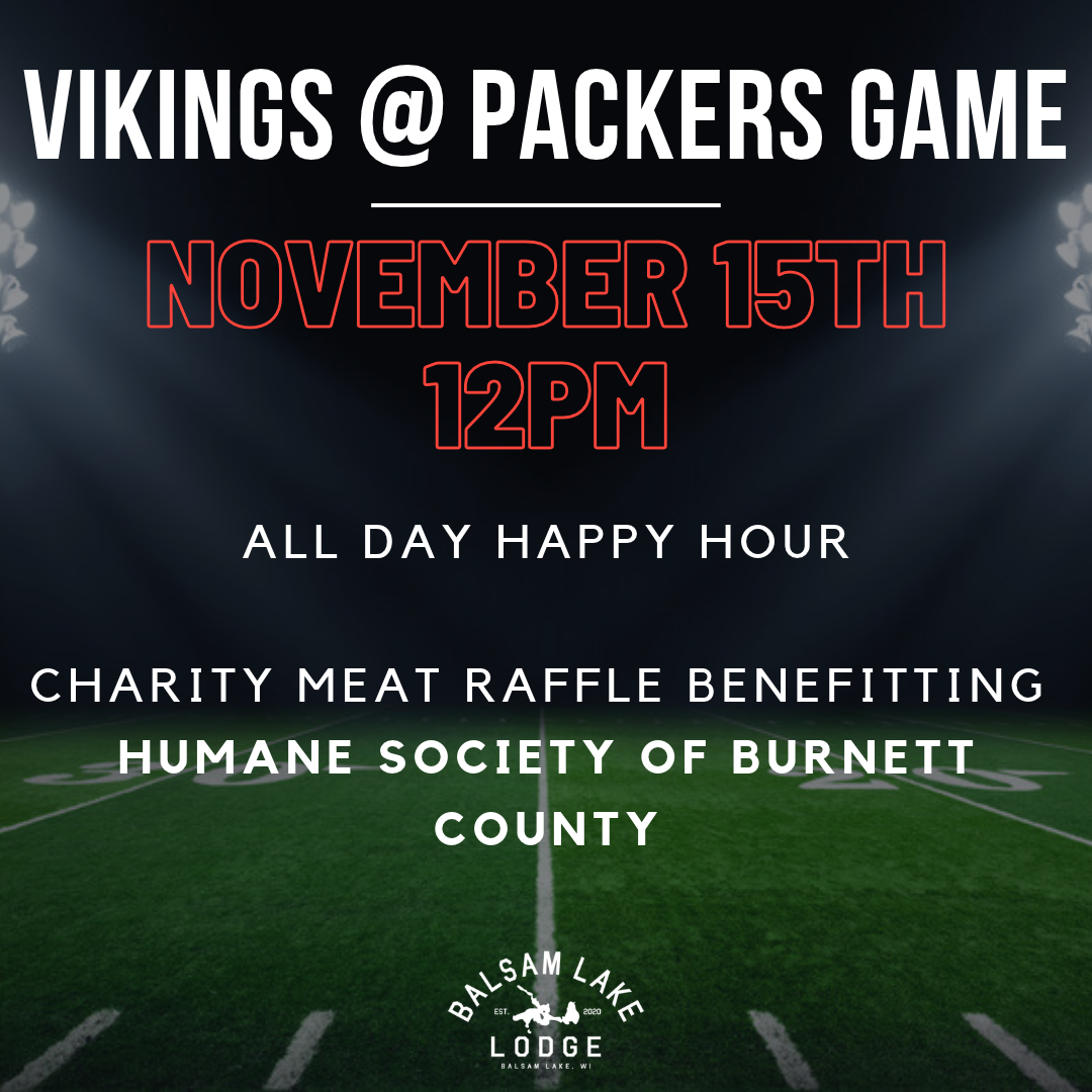Vikings Packers Game Flyer